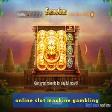 online slot machine gambling