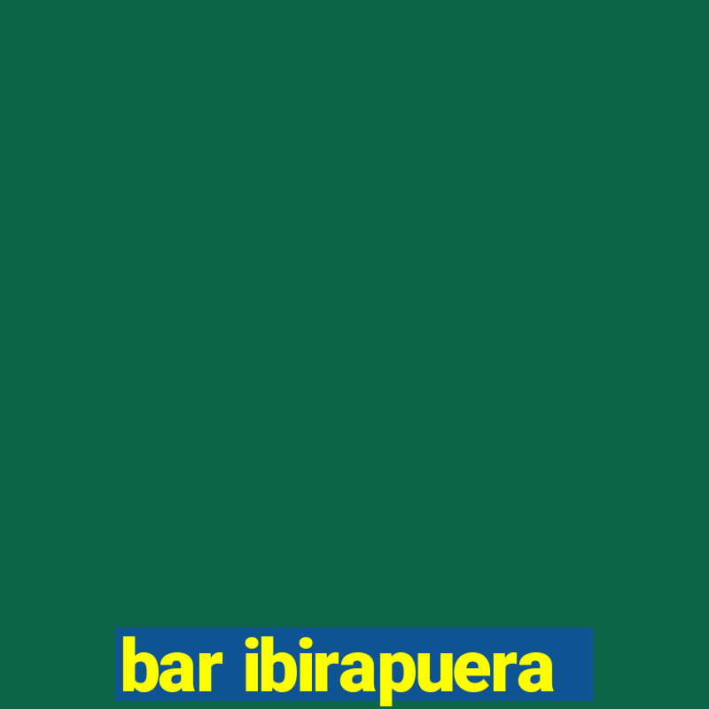 bar ibirapuera