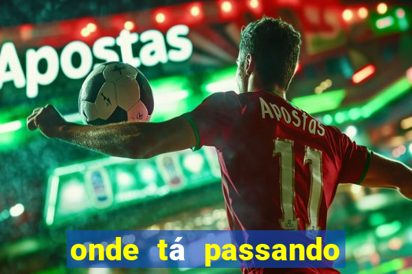 onde tá passando o jogo do real