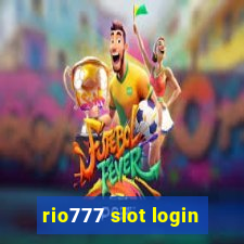 rio777 slot login