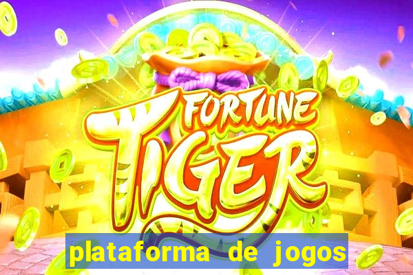 plataforma de jogos que deposite 1 real