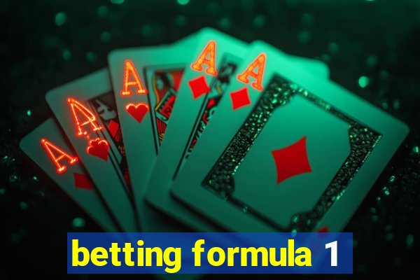 betting formula 1