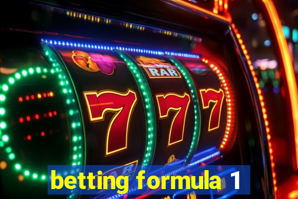 betting formula 1