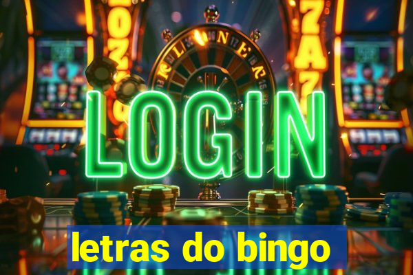 letras do bingo