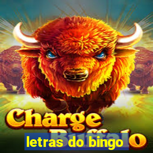 letras do bingo