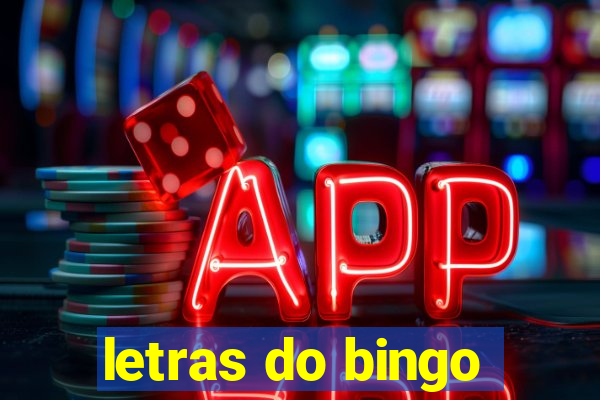 letras do bingo