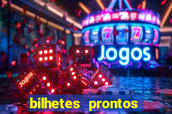 bilhetes prontos dos jogos de hoje