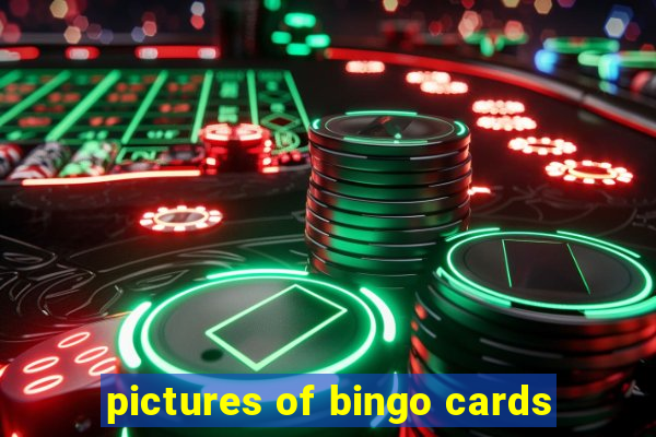 pictures of bingo cards