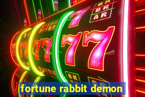 fortune rabbit demon