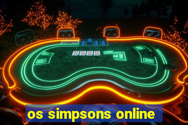 os simpsons online