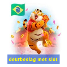 deurbeslag met slot