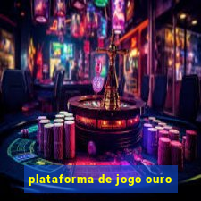 plataforma de jogo ouro