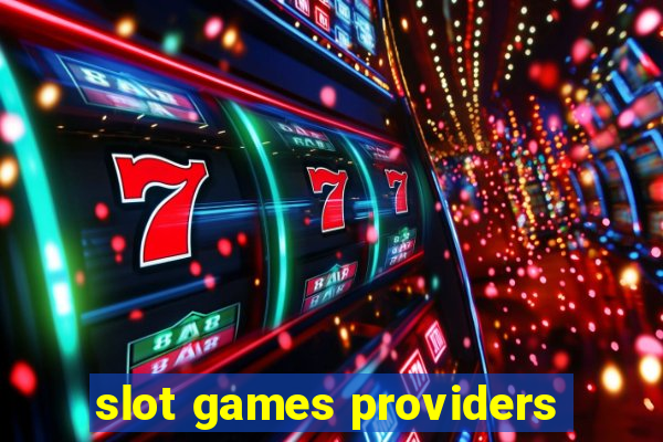 slot games providers