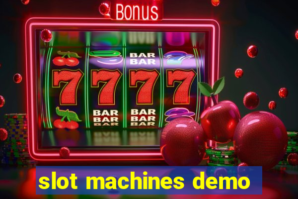 slot machines demo