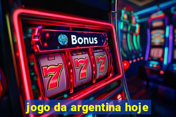 jogo da argentina hoje