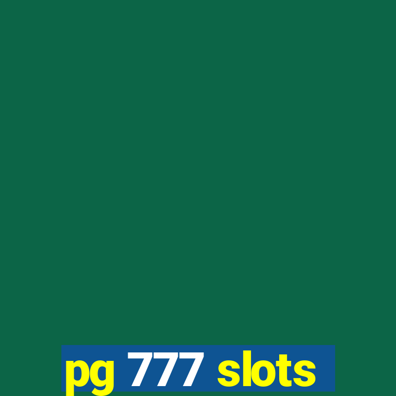 pg 777 slots