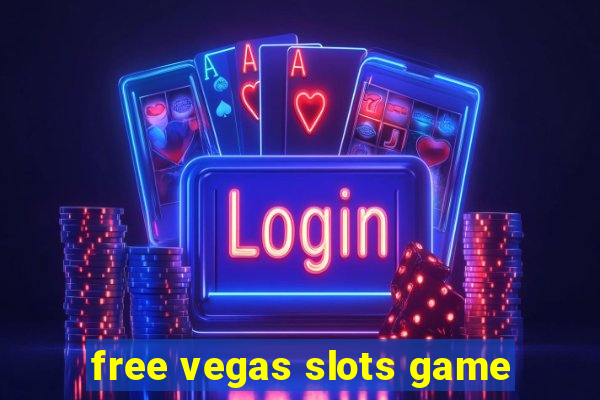 free vegas slots game