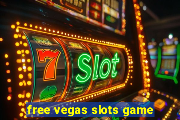 free vegas slots game