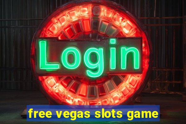 free vegas slots game