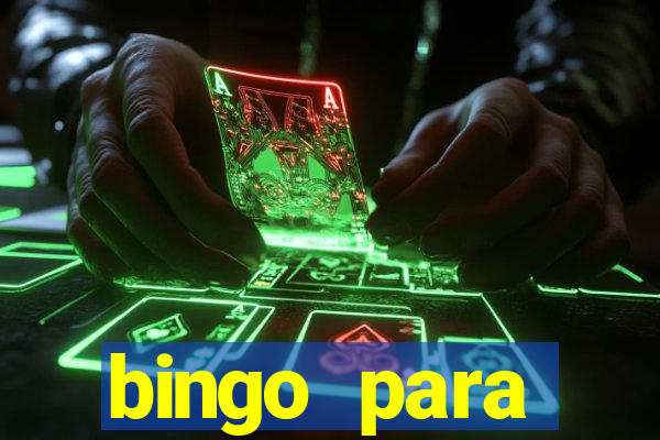 bingo para despedida de solteira para imprimir