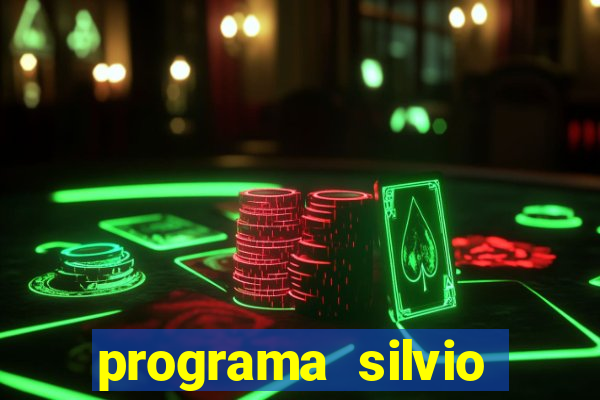 programa silvio santos de hoje foi gravado quando