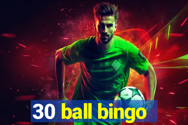 30 ball bingo