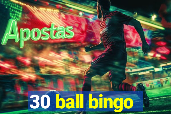 30 ball bingo