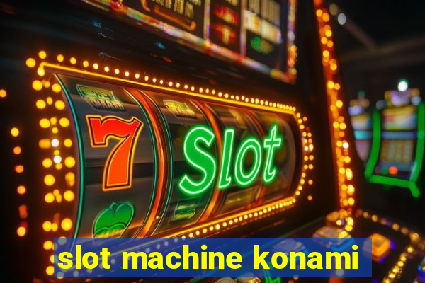 slot machine konami