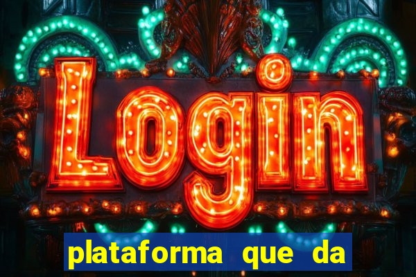 plataforma que da para depositar 1 real