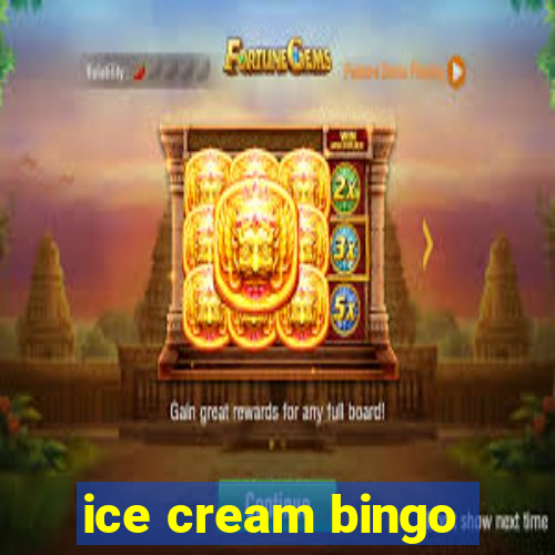 ice cream bingo