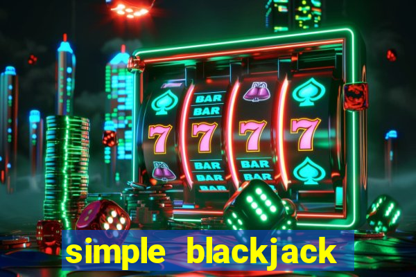 simple blackjack java code