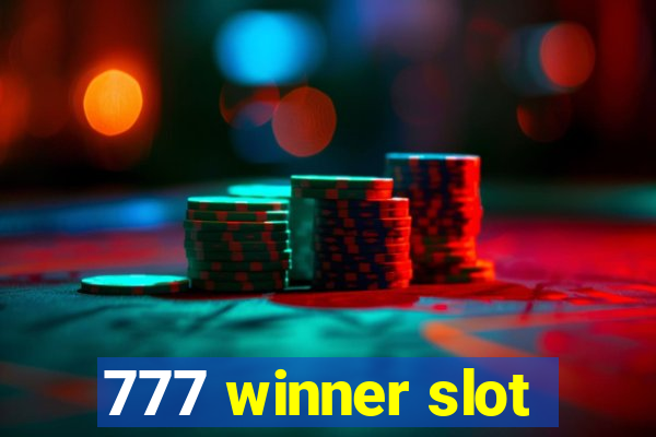 777 winner slot