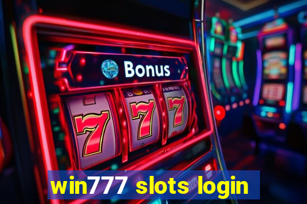 win777 slots login