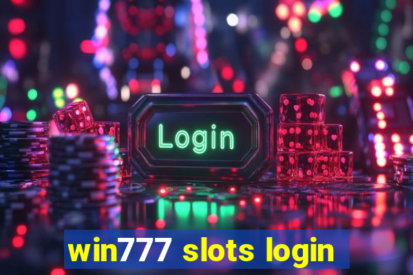 win777 slots login