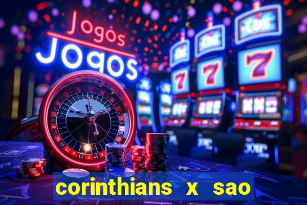 corinthians x sao paulo palpite