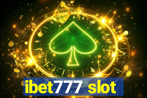 ibet777 slot