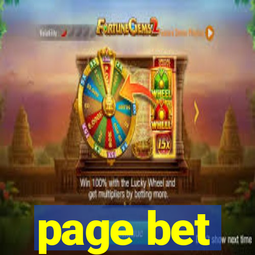 page bet