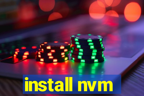 install nvm