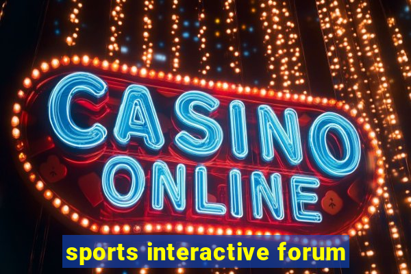 sports interactive forum