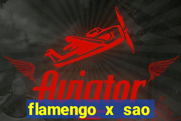 flamengo x sao paulo palpite