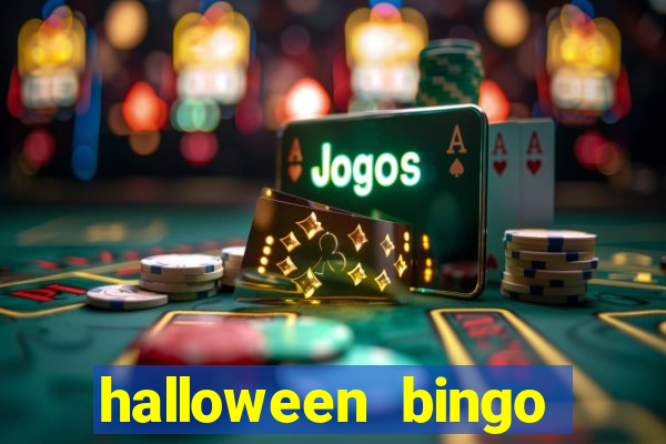 halloween bingo card maker