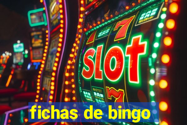 fichas de bingo