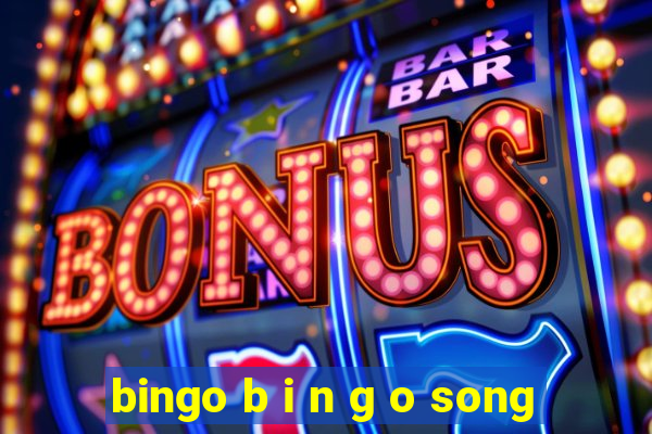 bingo b i n g o song