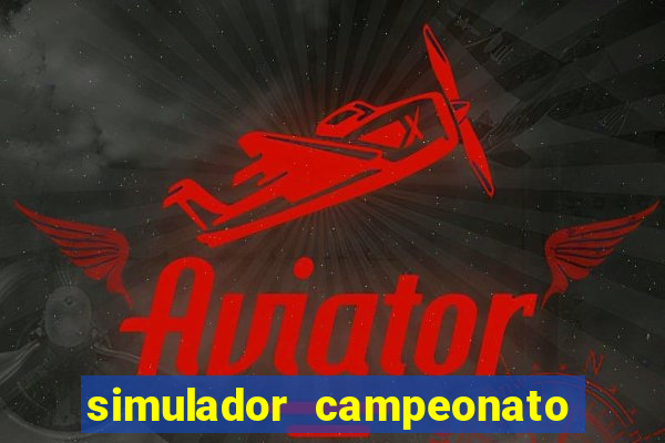 simulador campeonato paulista 2024