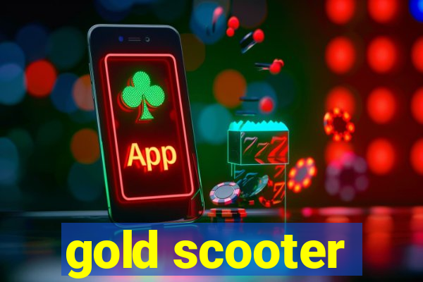 gold scooter