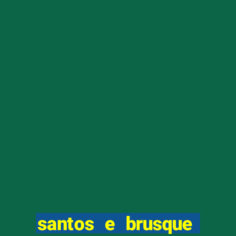 santos e brusque ao vivo