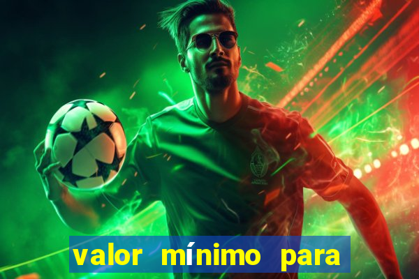 valor mínimo para jogar no tigrinho