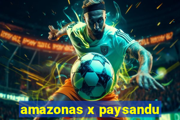 amazonas x paysandu