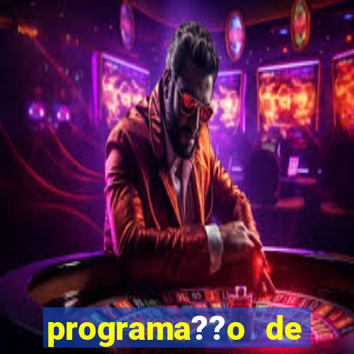 programa??o de jogos de futebol