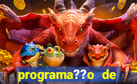 programa??o de jogos de futebol